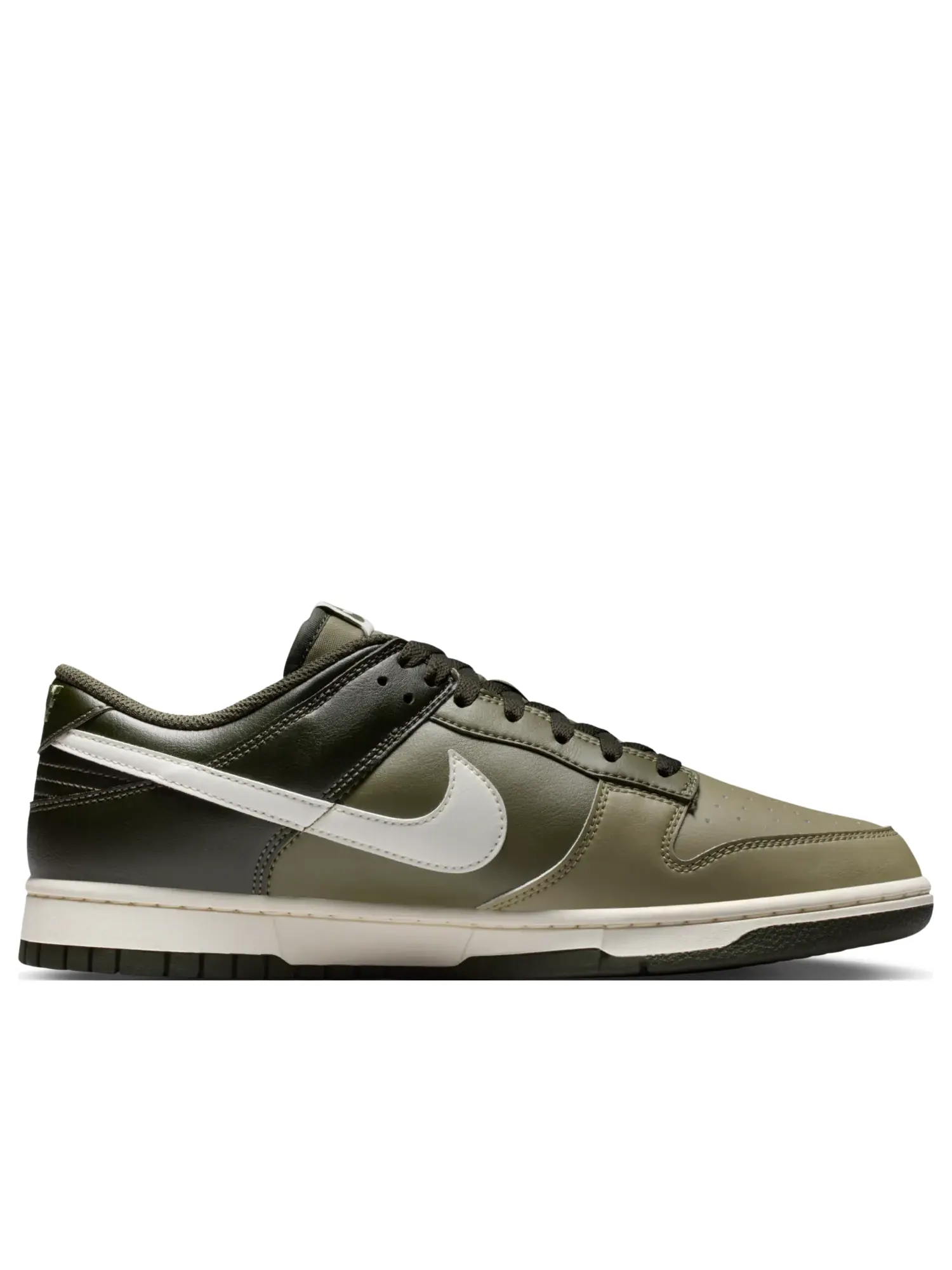 Кроссовки Nike Dunk Low Retro 'Medium Olive Sequoia' — изображение 6 из 7, оливковый зеленый