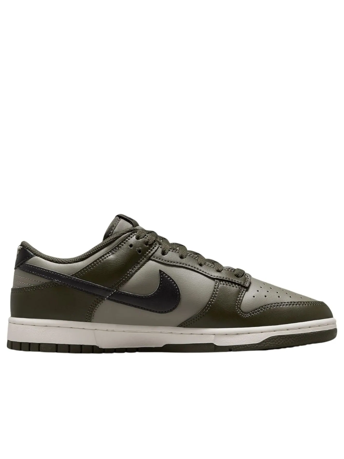 Кроссовки Nike Dunk Low 'Olive Cargo Khaki' — изображение 2 из 5, оливковый зеленый