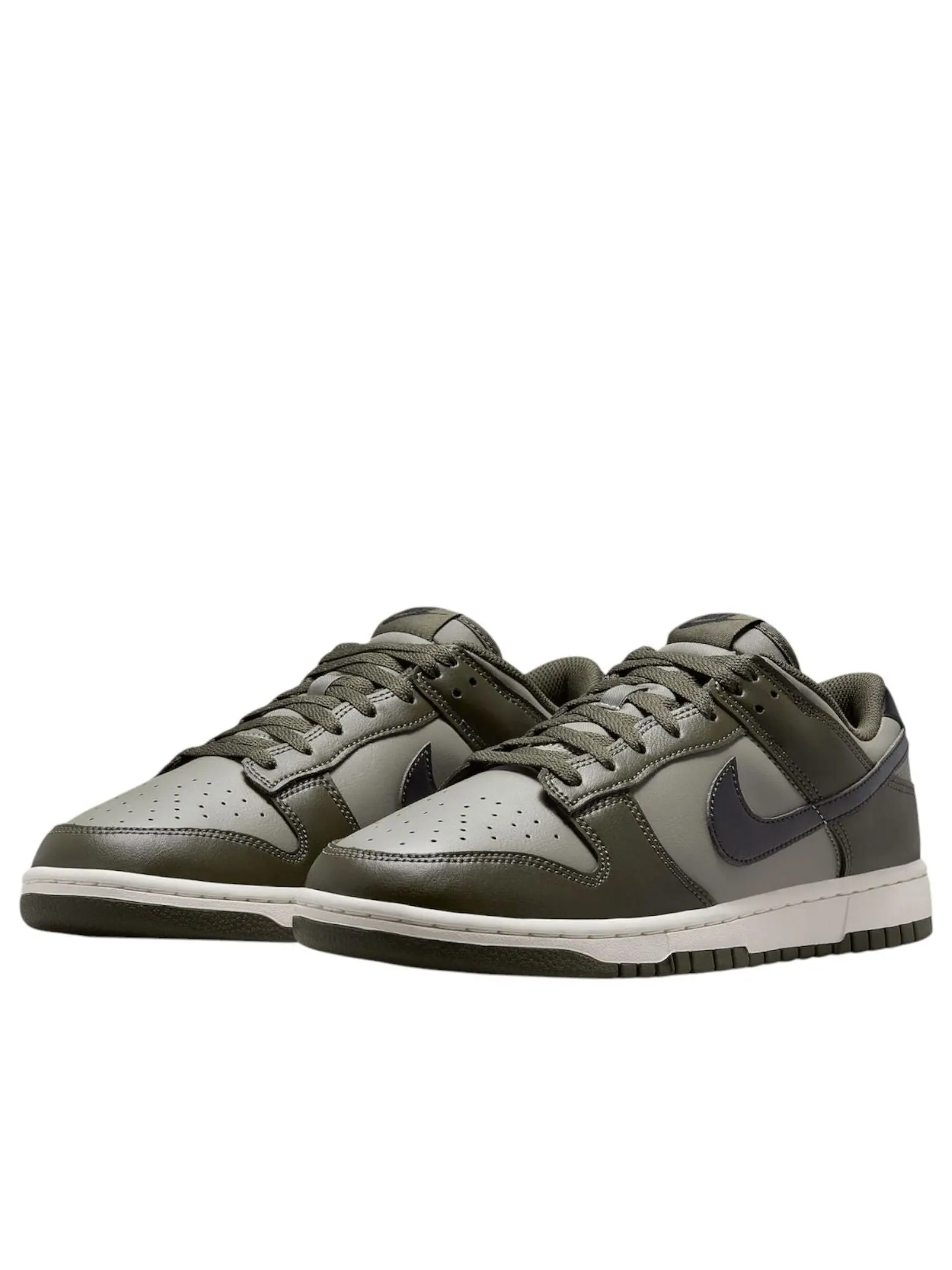 Кроссовки Nike Dunk Low 'Olive Cargo Khaki' — изображение 3 из 5, оливковый зеленый