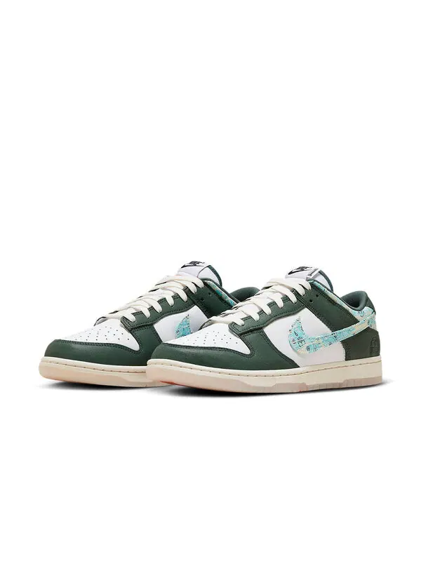 Кроссовки dunk low 'hoops fireball' Nike — изображение 2 из 4, синий/зеленый/белый
