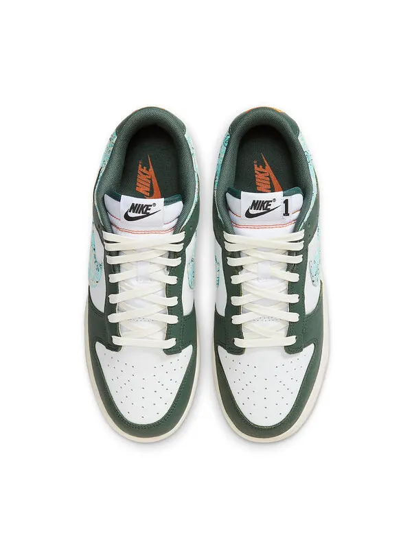 Кроссовки dunk low 'hoops fireball' Nike — изображение 3 из 4, синий/зеленый/белый