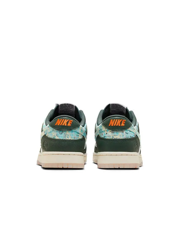 Кроссовки dunk low 'hoops fireball' Nike — изображение 4 из 4, синий/зеленый/белый