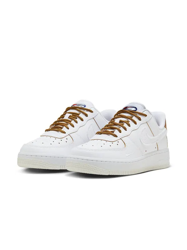 Кроссовки air force 1 '07 lx 'goddess of victory' Nike — изображение 3 из 4, белый/коричневый
