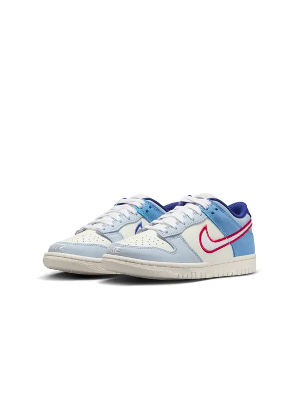 Кроссовки dunk low 'armory blue red mesh' Nike — изображение 3 из 4, светлый синий/белый