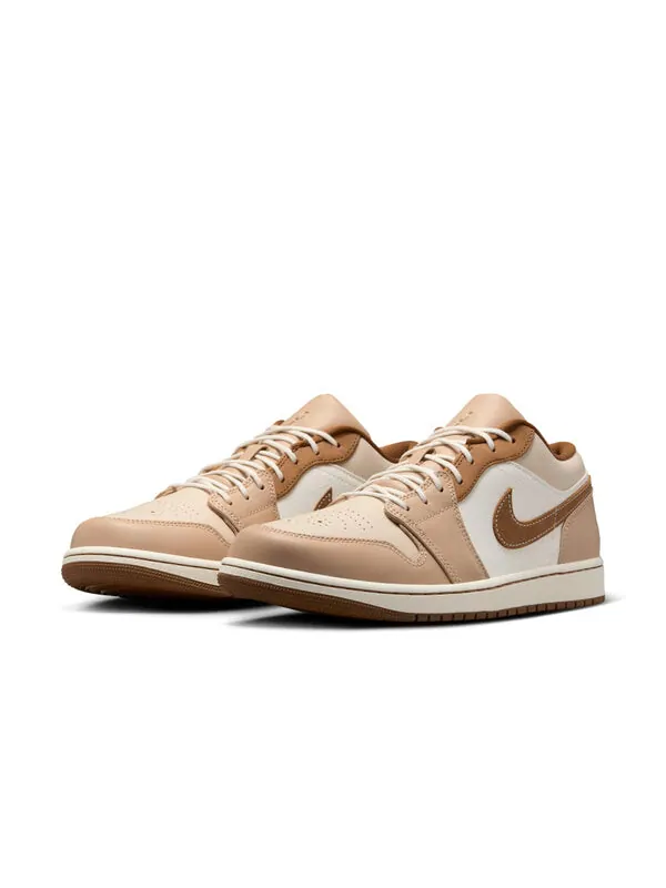 Кроссовки 1 low se 'hemp light british tan' Air Jordan — изображение 2 из 4, светлый бежевый