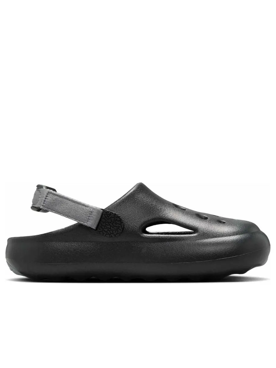 Сандалии (GS) Air Jordan Hydrip 'Black Smoke Grey' — изображение 2 из 6, черный