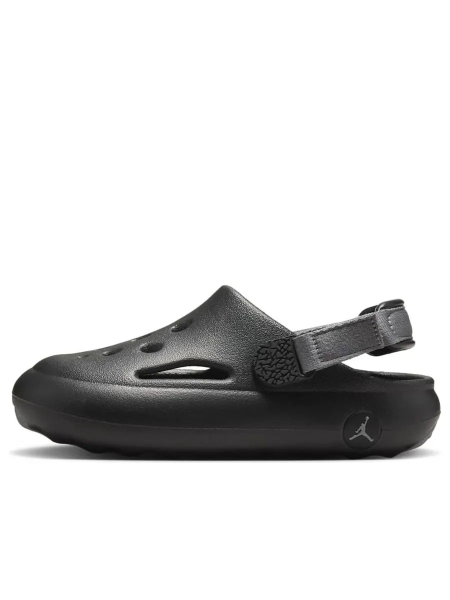 Сандалии (PS) Air Jordan Hydrip 'Black Smoke Grey' — изображение 1 из 6, черный