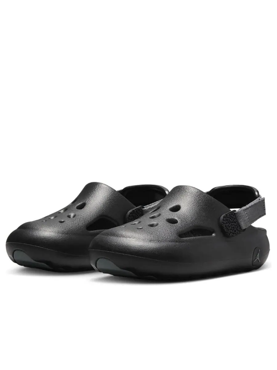 Сандалии (PS) Air Jordan Hydrip 'Black Smoke Grey' — изображение 3 из 6, черный