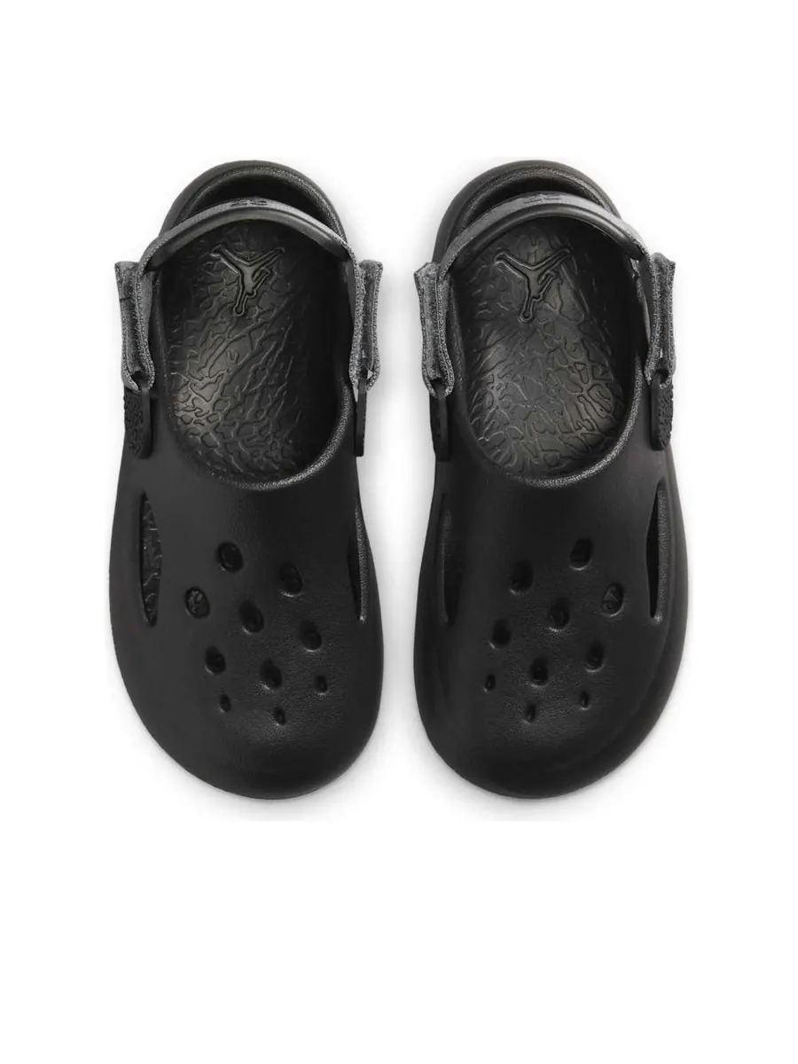 Сандалии (PS) Air Jordan Hydrip 'Black Smoke Grey' — изображение 4 из 6, черный