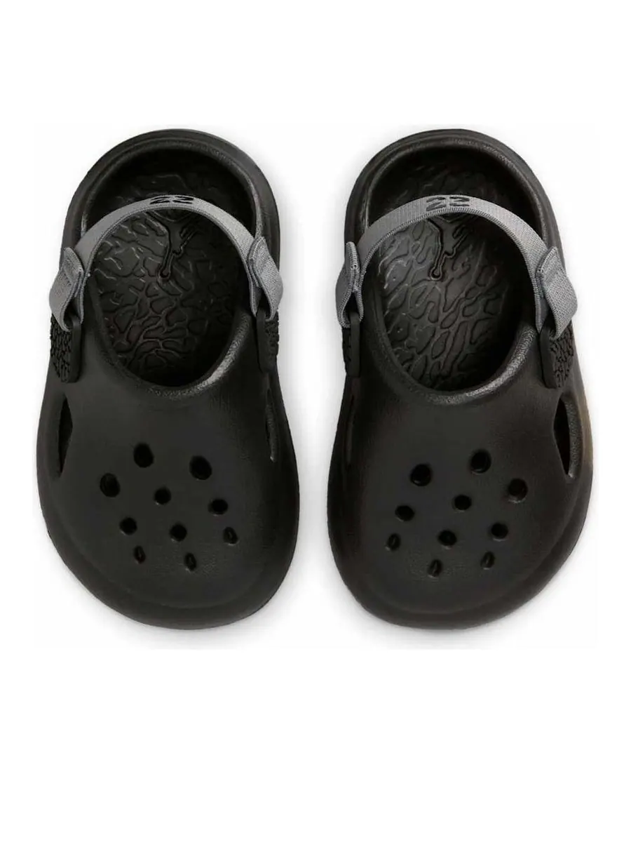 Сандалии (TD) Air Jordan Hydrip 'Black Smoke Grey' — изображение 4 из 6, черный
