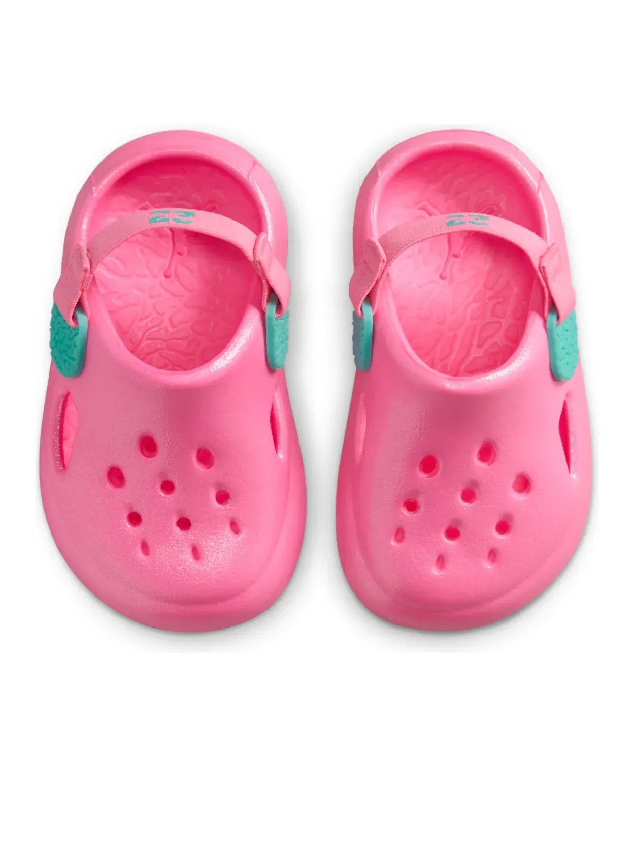 Кроссовки (TD) Air Jordan Hydrip 'Pink Glow Light Aqua' — изображение 4 из 6, розовый