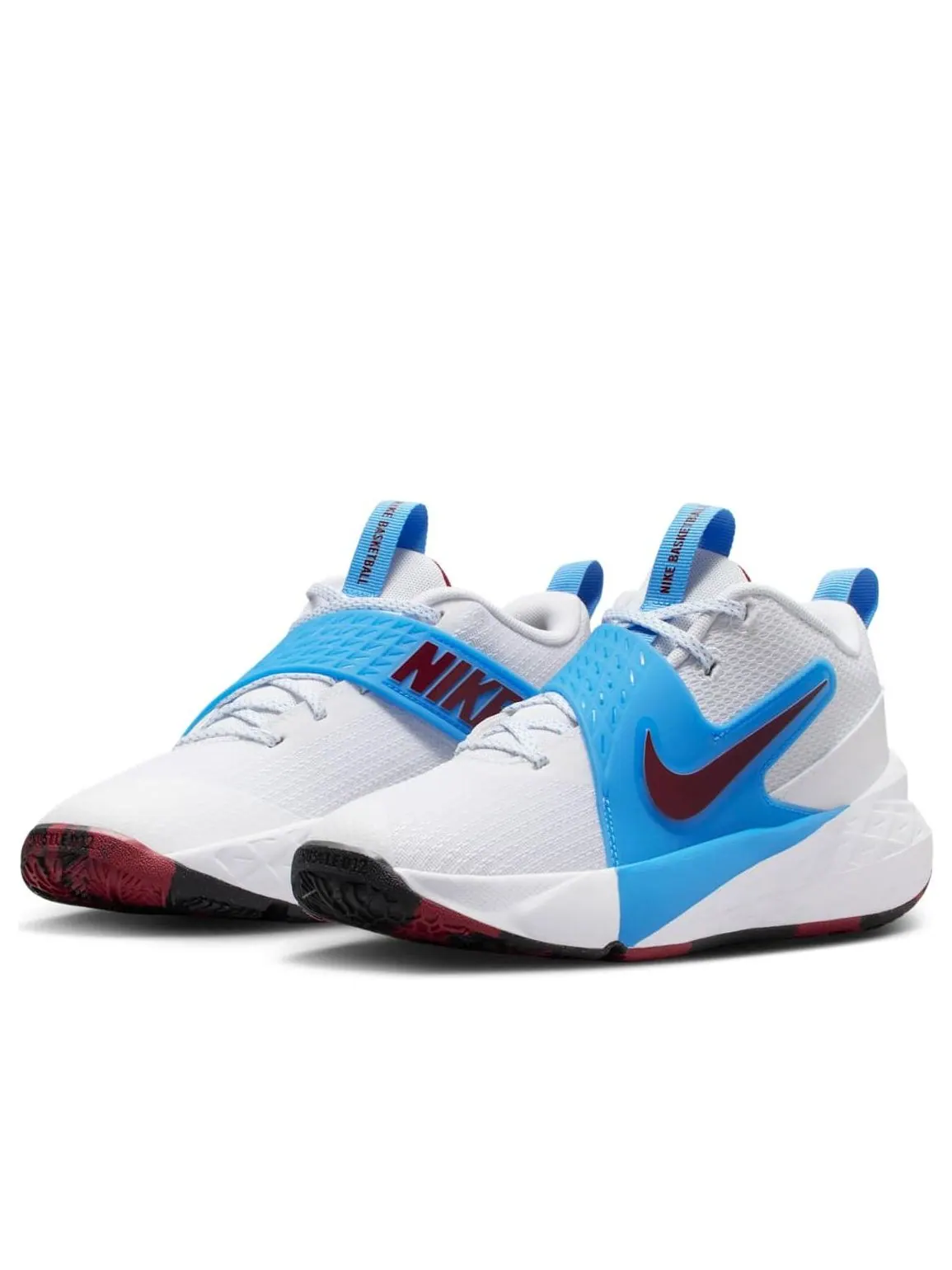 (GS) Nike Team Hustle D12 'University Blue Team Red' — изображение 4 из 6