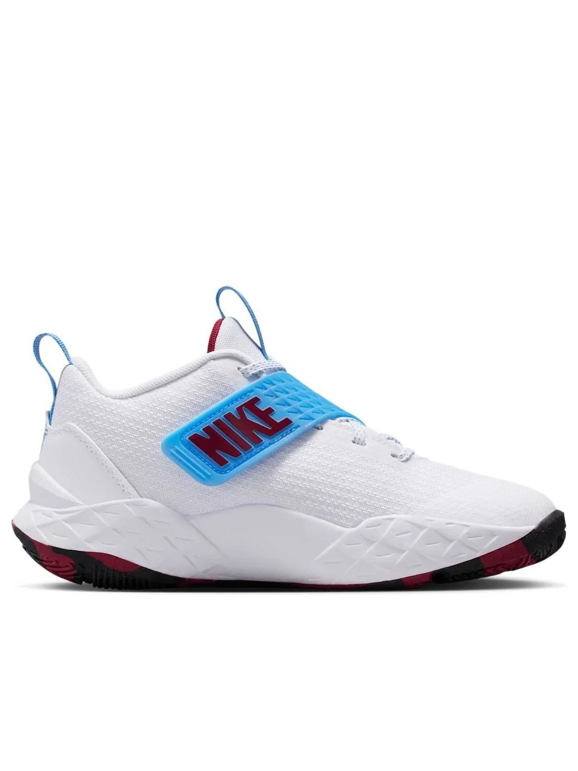 Кроссовки (GS) Nike Team Hustle D12 'University Blue Team Red' — изображение 6 из 6, белый