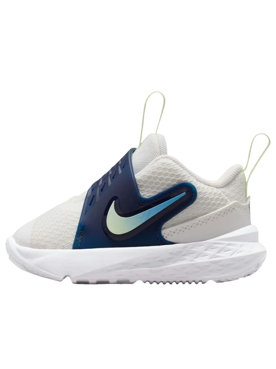(TD) Nike Team Hustle D 12 'White Midnight Navy Volt Tint' — изображение 1 из 1, белый/темно-синий/синий