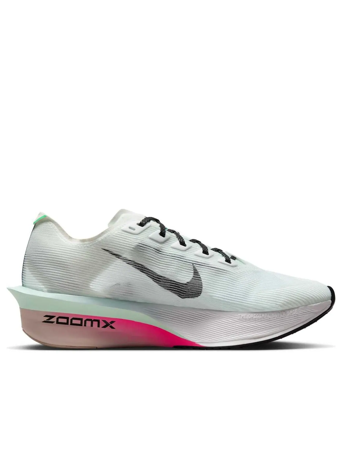 Кроссовки (WMNS) Nike ZoomX Vaporfly Next% 4 'White Hyper Pink Mint Foam' — изображение 6 из 6, белый