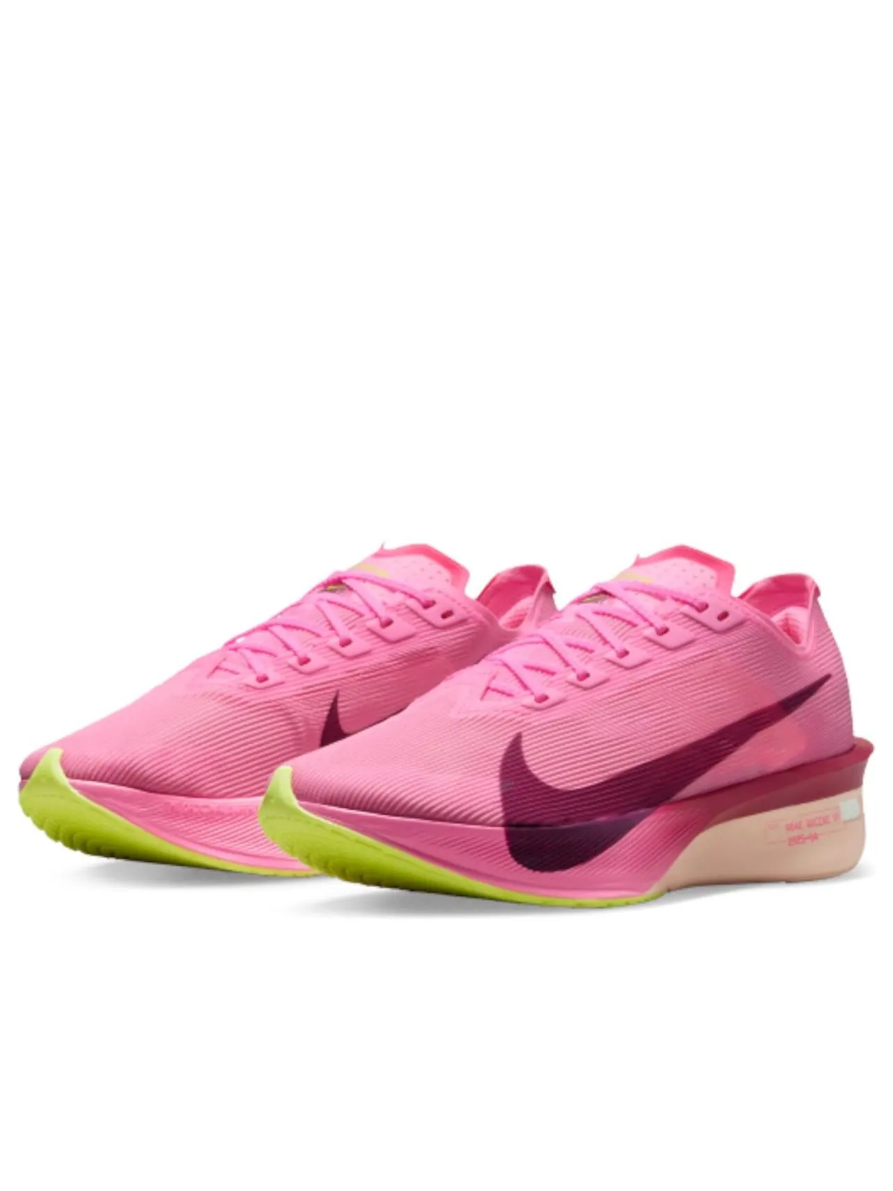 Кроссовки (WMNS) Nike ZoomX Vaporfly Next% 4 'Pink Spell Bordeux Hyper Pink' — изображение 3 из 5, розовый
