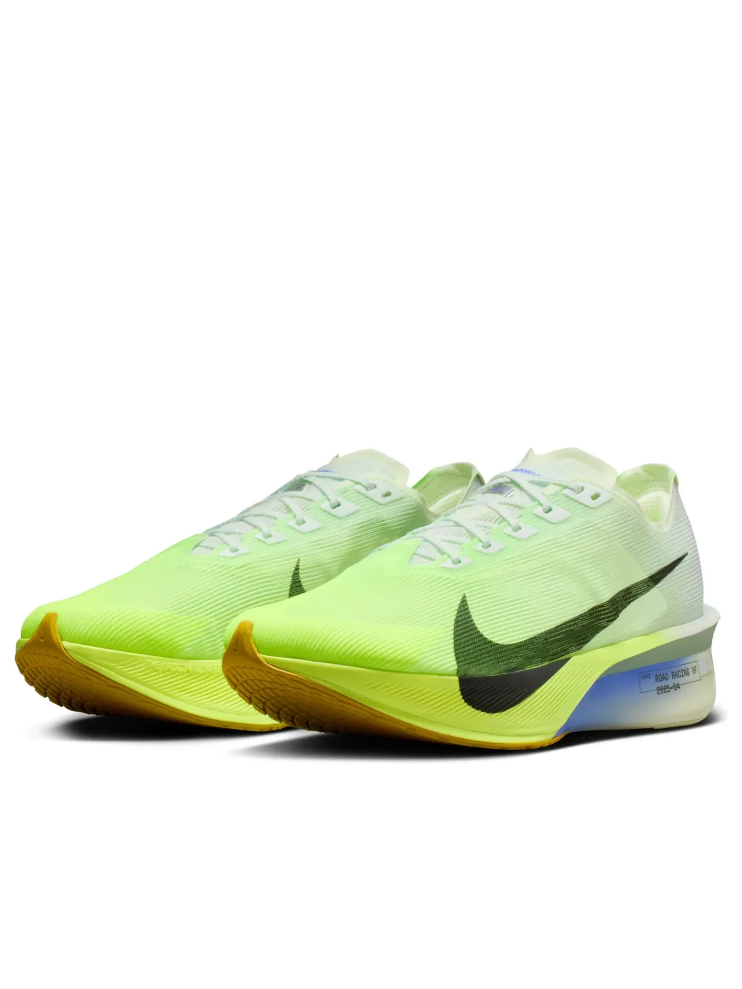 Кроссовки Nike ZoomX Vaporfly Next% 4 'Barely Green Volt Sapphire' HF6414-300 — изображение 4 из 6, зеленый