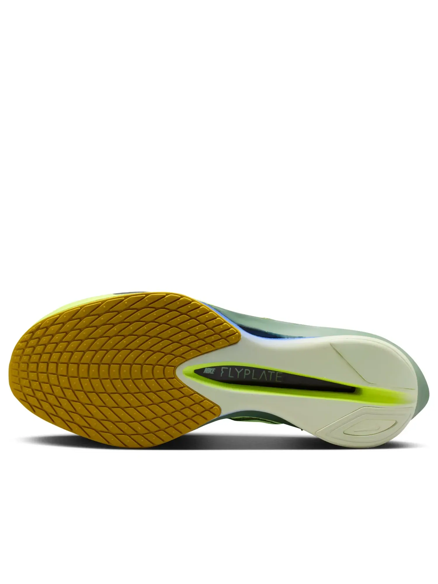 Кроссовки Nike ZoomX Vaporfly Next% 4 'Barely Green Volt Sapphire' HF6414-300 — изображение 5 из 6, зеленый