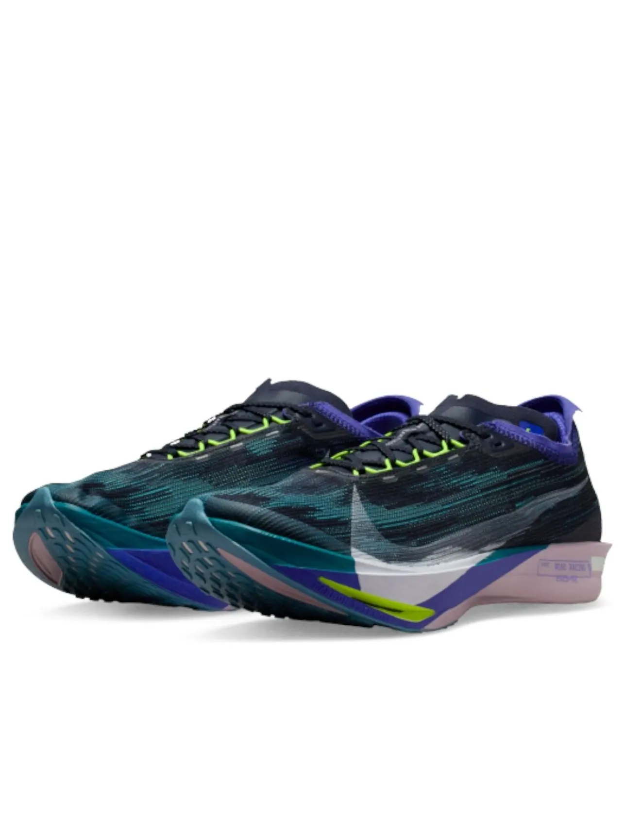 Кроссовки Nike Streakfly 2 'Obsidian White Persian Purple' — изображение 3 из 5, синий