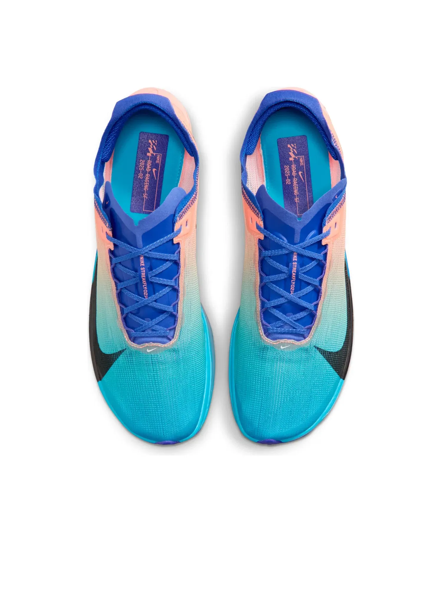 Мужские беговые кроссовки с принтом Streakfly Nike — изображение 3 из 7, синий