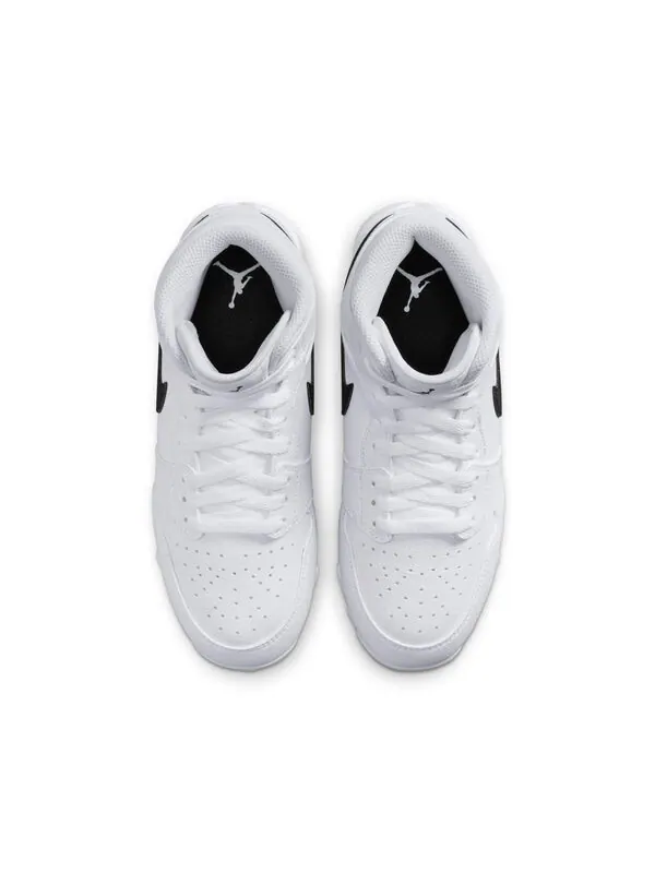 Кроссовки 1 средняя высота Air Jordan — изображение 4 из 4, белый/черный/черный