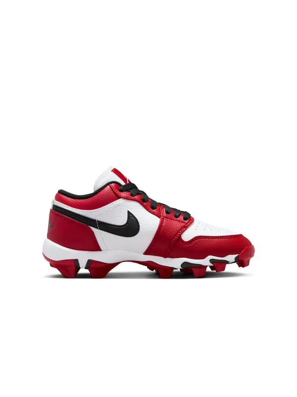 Кроссовки 1 с низким протектором Air Jordan — изображение 2 из 4, белый/красный/черный