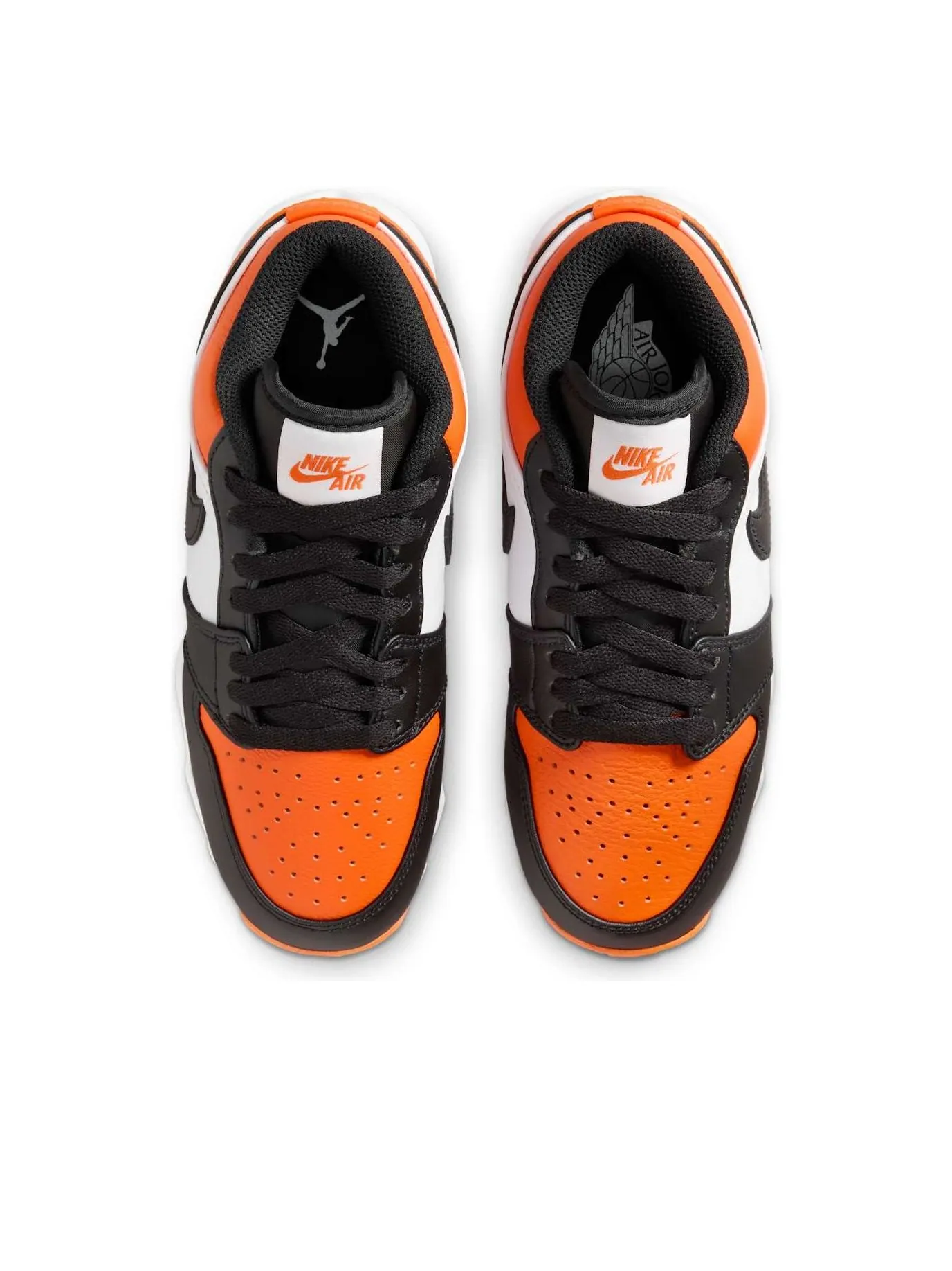 (GS) Низкие бутсы Air Jordan 1 'Shattered Backboard' — изображение 2 из 6, черный/белый