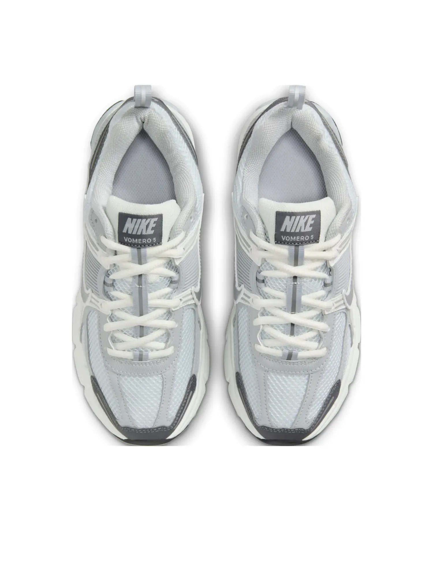 Кроссовки (GS) Nike Zoom Vomero 5 'Dark Grey Metallic Silver' — изображение 2 из 7, серый