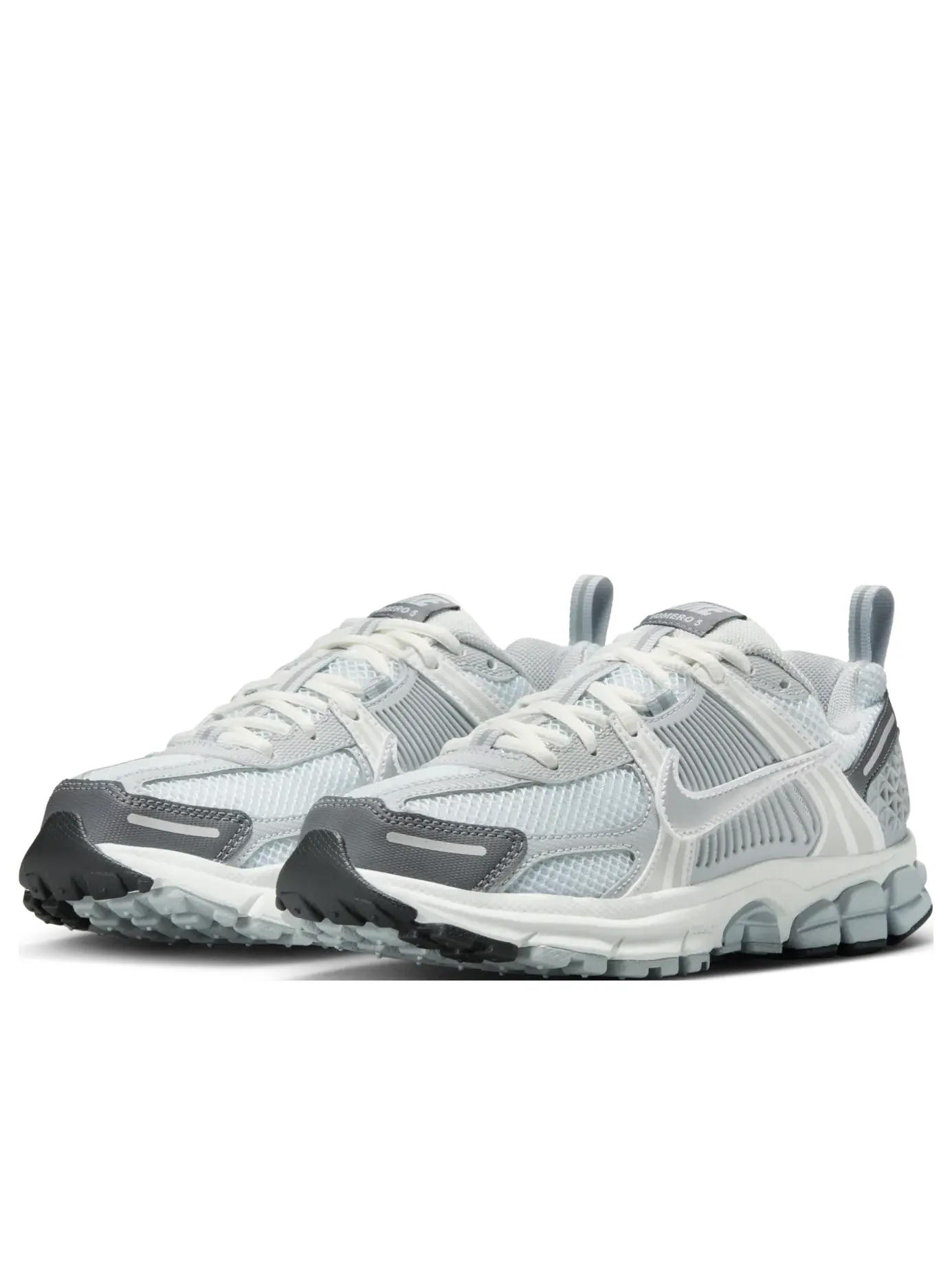 Кроссовки (GS) Nike Zoom Vomero 5 'Dark Grey Metallic Silver' — изображение 4 из 7, серый