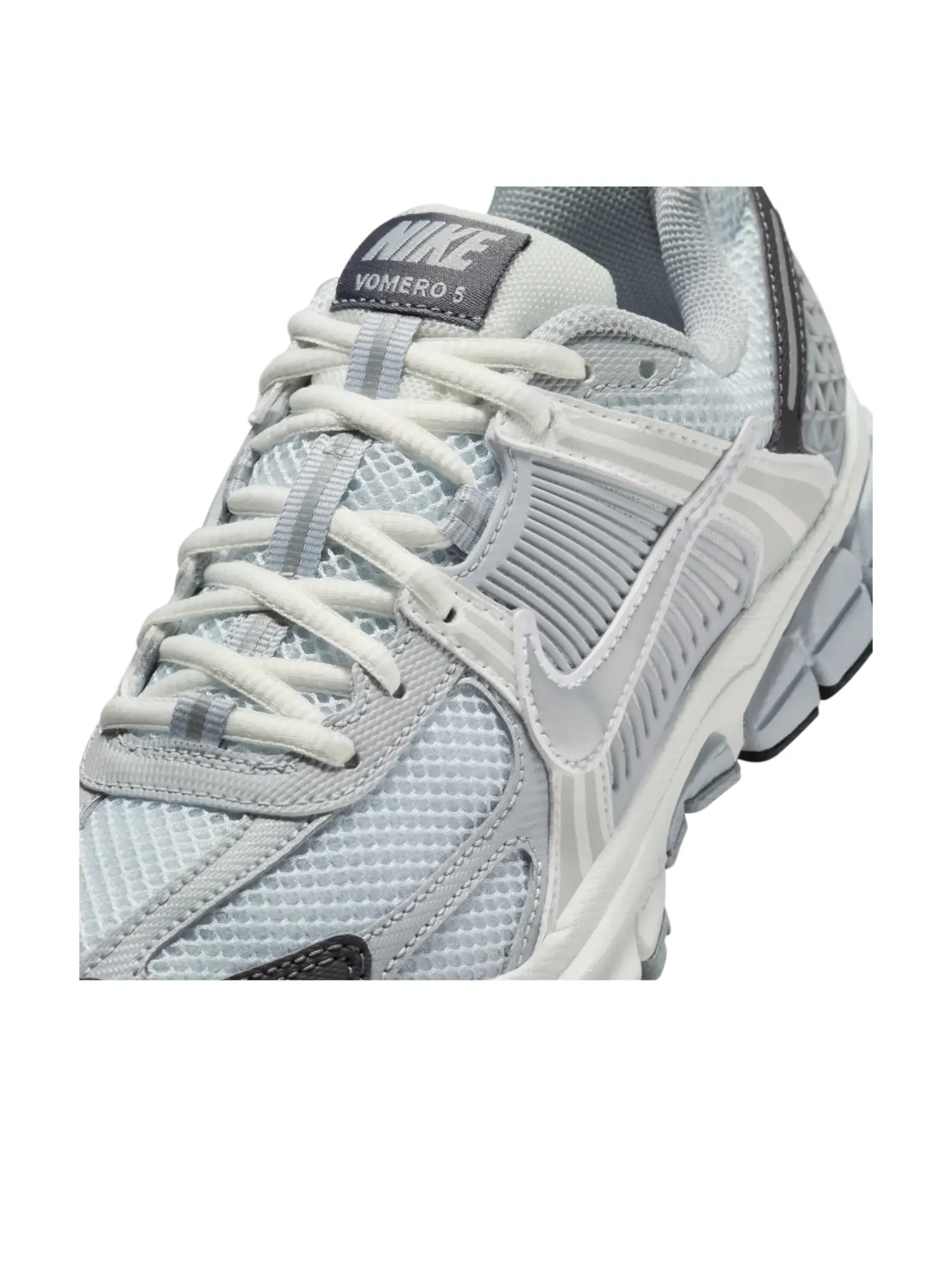 Кроссовки (GS) Nike Zoom Vomero 5 'Dark Grey Metallic Silver' — изображение 5 из 7, серый
