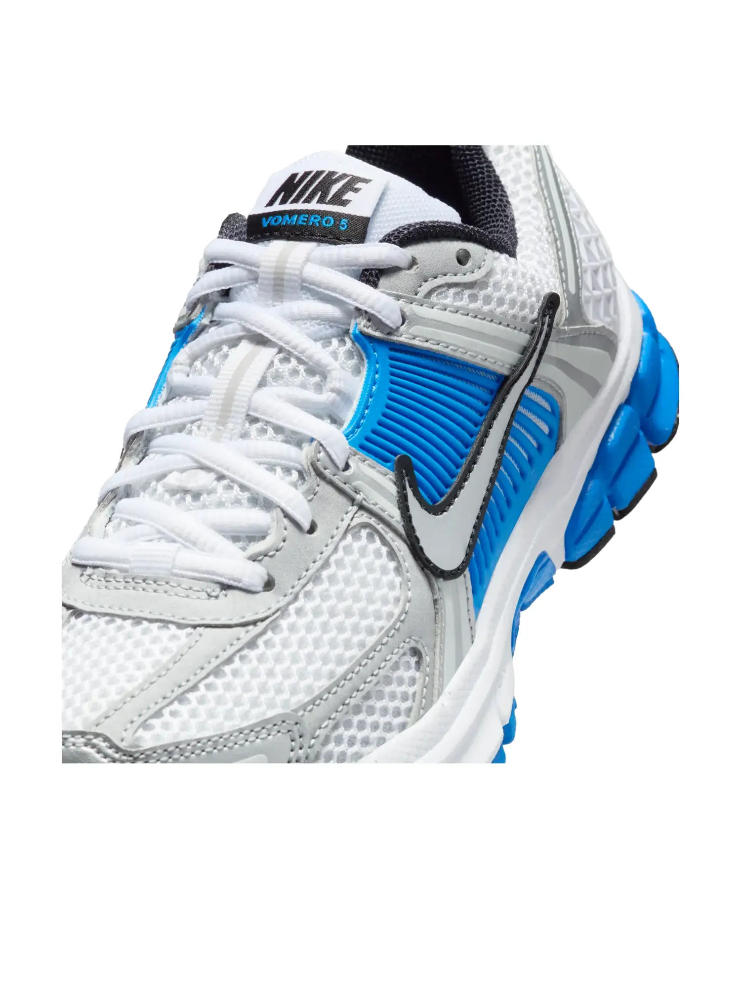Кроссовки (GS) Nike Zoom Vomero 5 'White Light Photo Blue' — изображение 5 из 7, белый