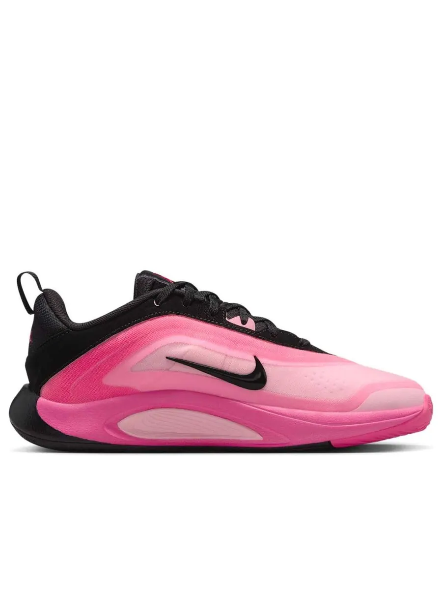 Кроссовки (GS) Nike A'One 'Black Hyper Pink' — изображение 2 из 6, розовый
