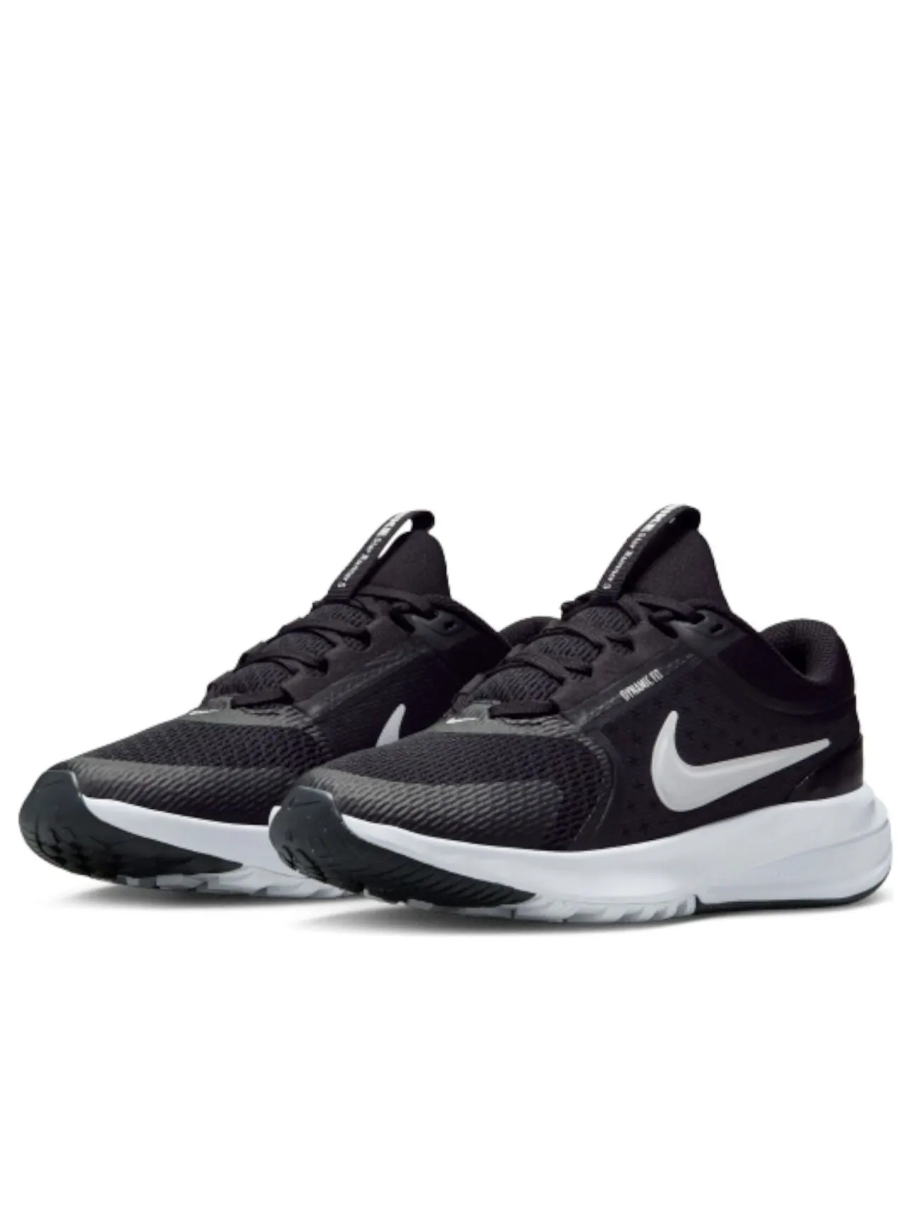 Кроссовки (GS) Nike Star Runner 5 'Black White' — изображение 2 из 5, черный