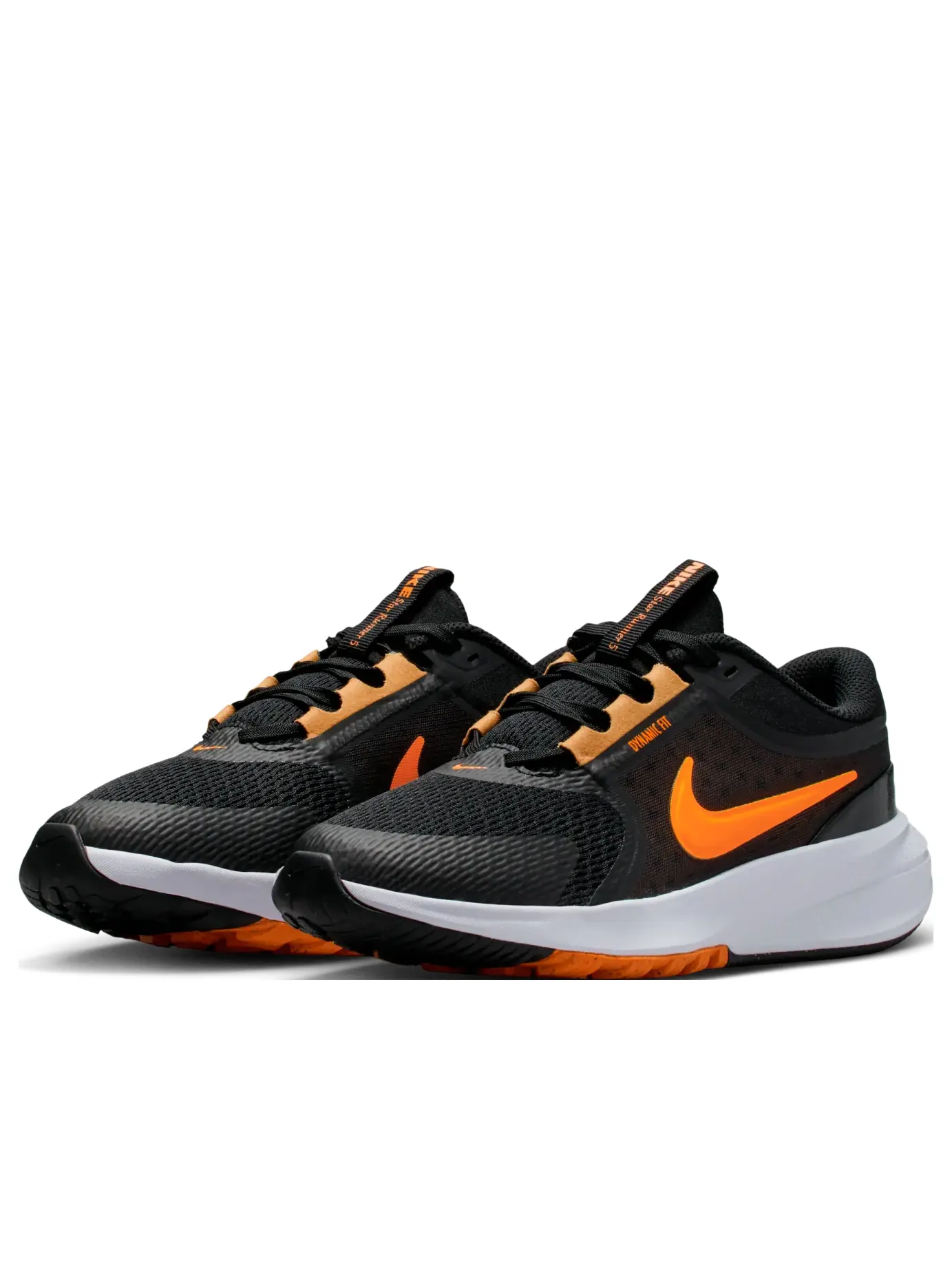 Кроссовки (GS) Nike Star Runner 5 'Black Total Orange' — изображение 4 из 6, черный