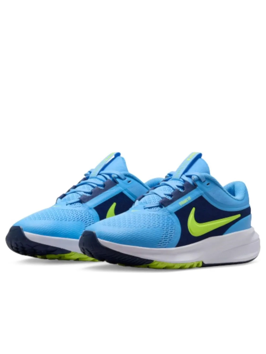 Кроссовки (GS) Nike Star Runner 5 'University Blue Volt' — изображение 2 из 5, синий