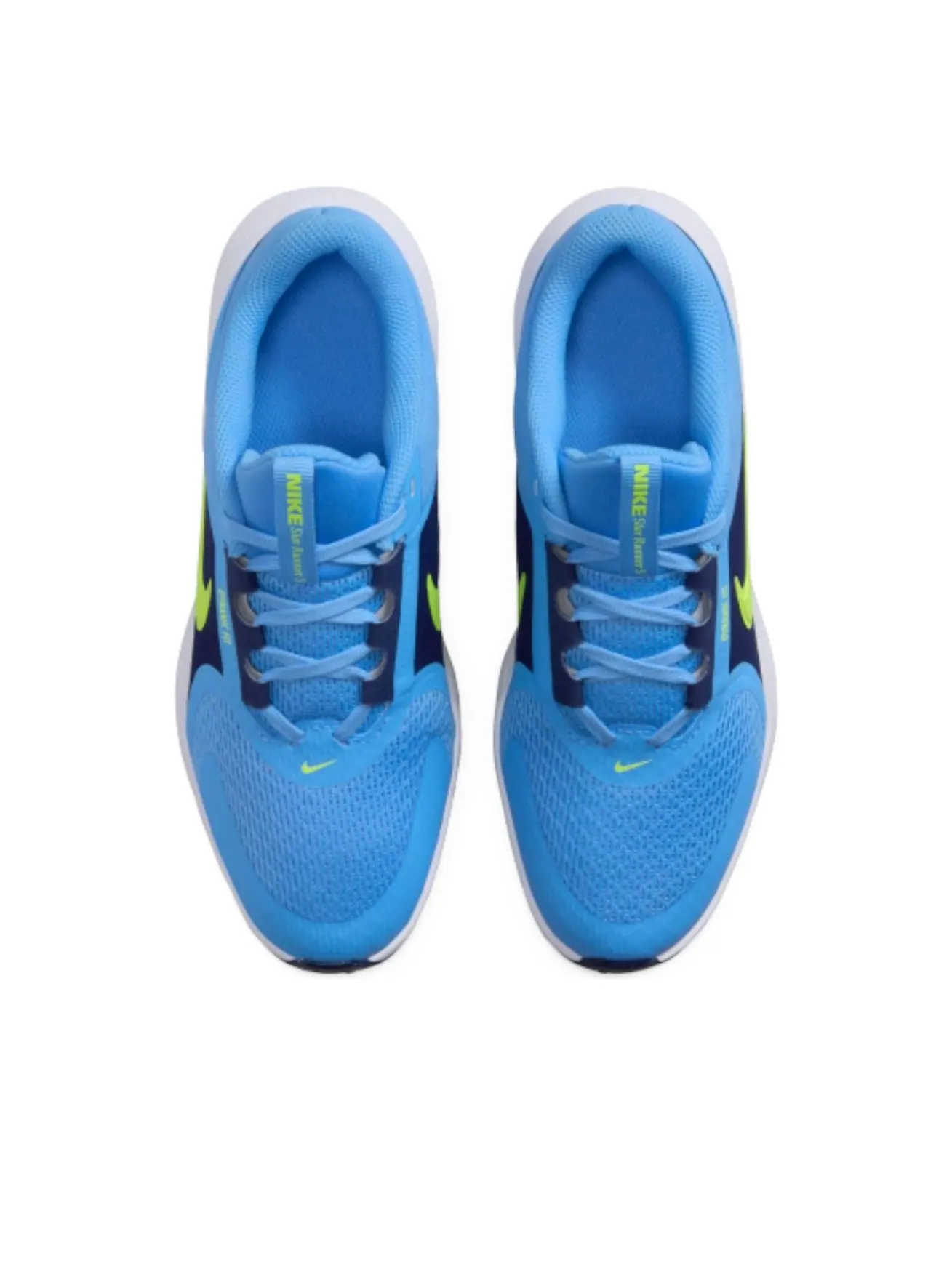 Кроссовки (GS) Nike Star Runner 5 'University Blue Volt' — изображение 3 из 5, синий