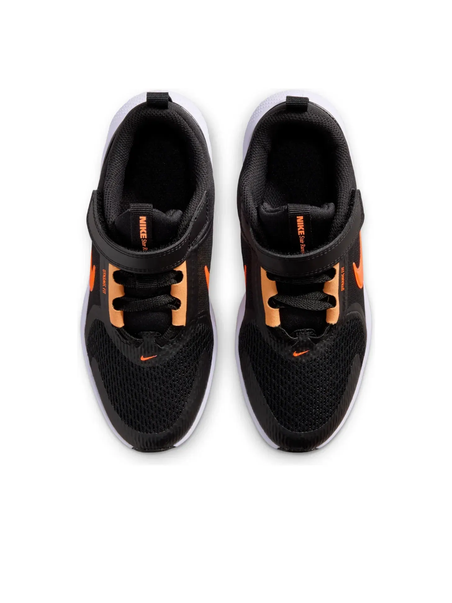 (PS) Кроссовки Nike Star Runner 5 'Black Total Orange' — изображение 2 из 7, черный