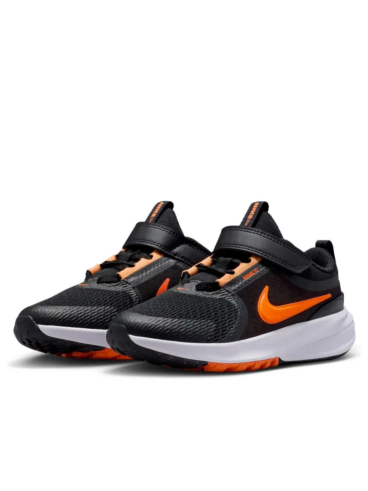 (PS) Кроссовки Nike Star Runner 5 'Black Total Orange' — изображение 4 из 7, черный