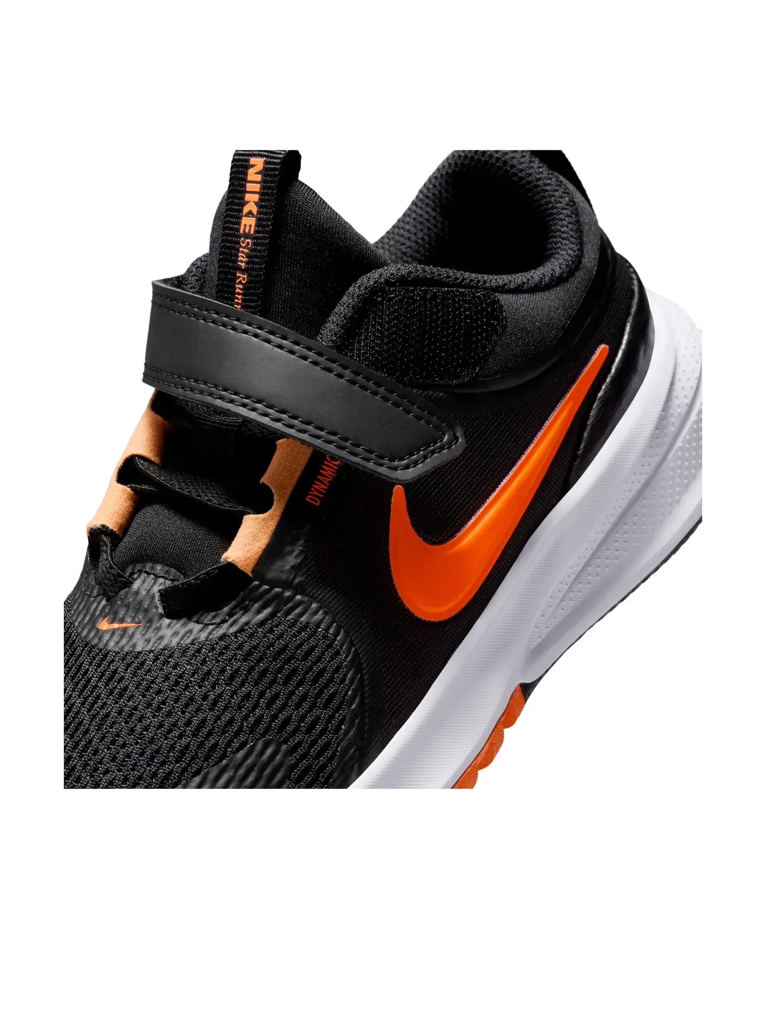 (PS) Кроссовки Nike Star Runner 5 'Black Total Orange' — изображение 5 из 7, черный