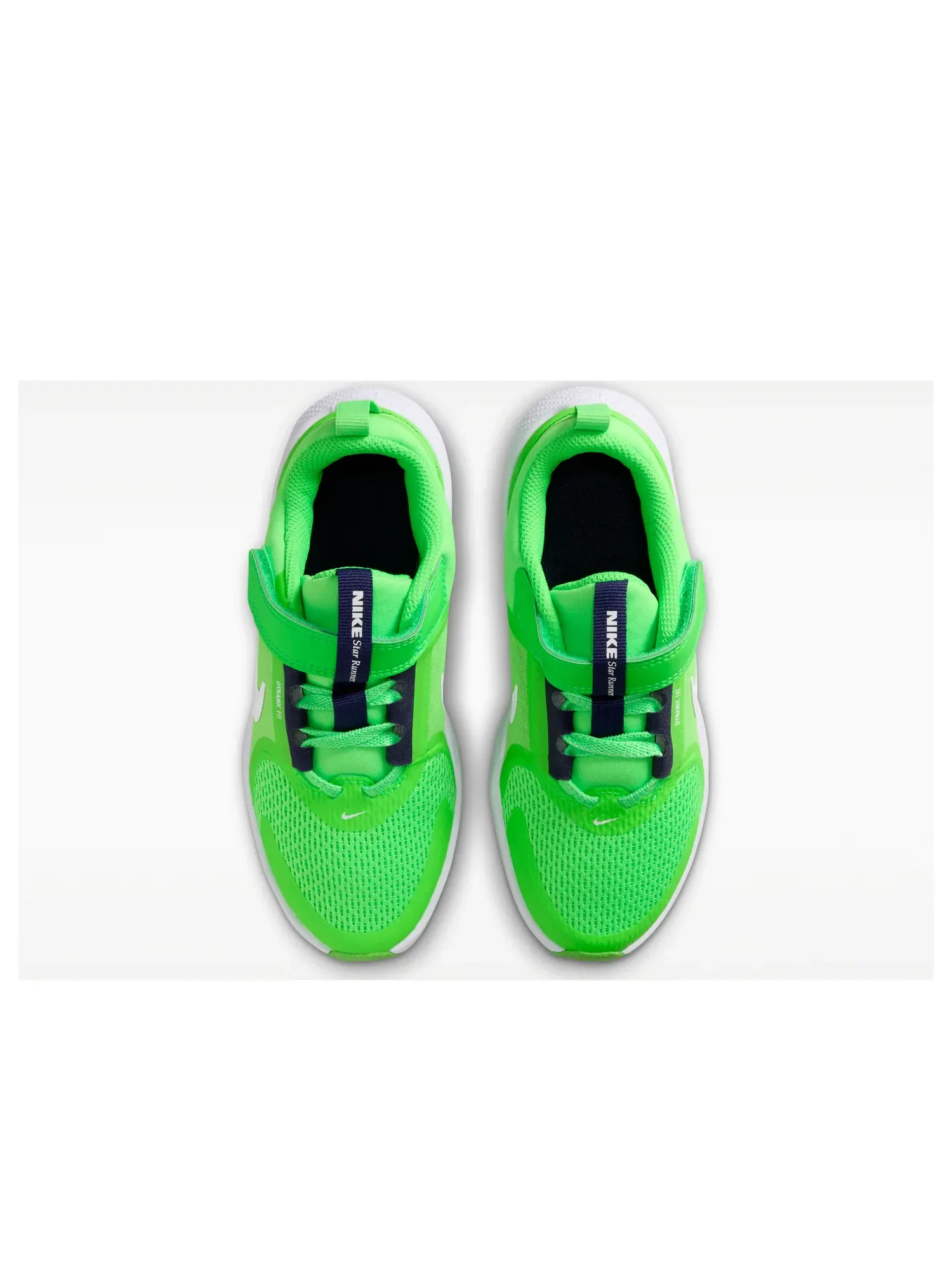 (PS) Кроссовки Nike Star Runner 5 'Green Strike Imperial Purple White' — изображение 2 из 6, зеленый