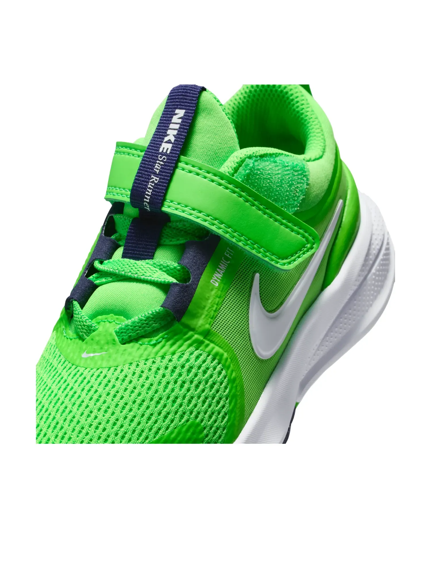 (PS) Кроссовки Nike Star Runner 5 'Green Strike Imperial Purple White' — изображение 5 из 6, зеленый