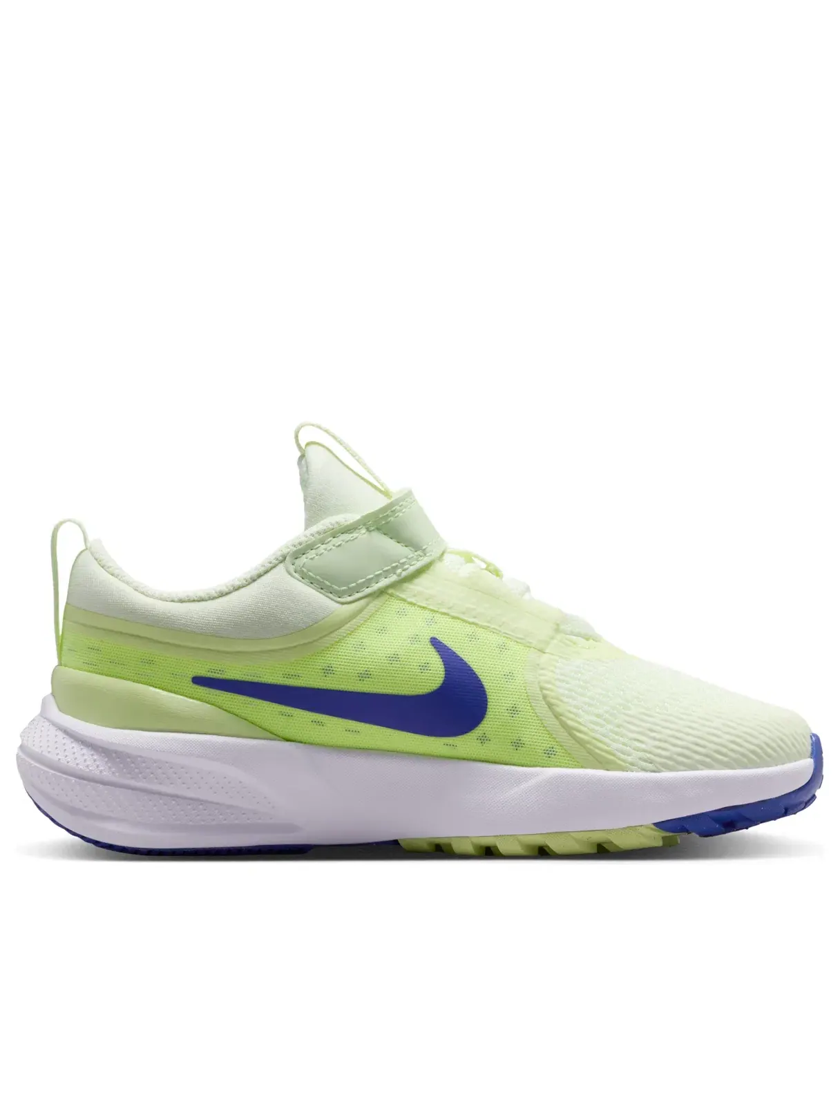 Детские кроссовки для бега с шнуровкой Star Runner 5 Nike — изображение 2 из 7, зеленый