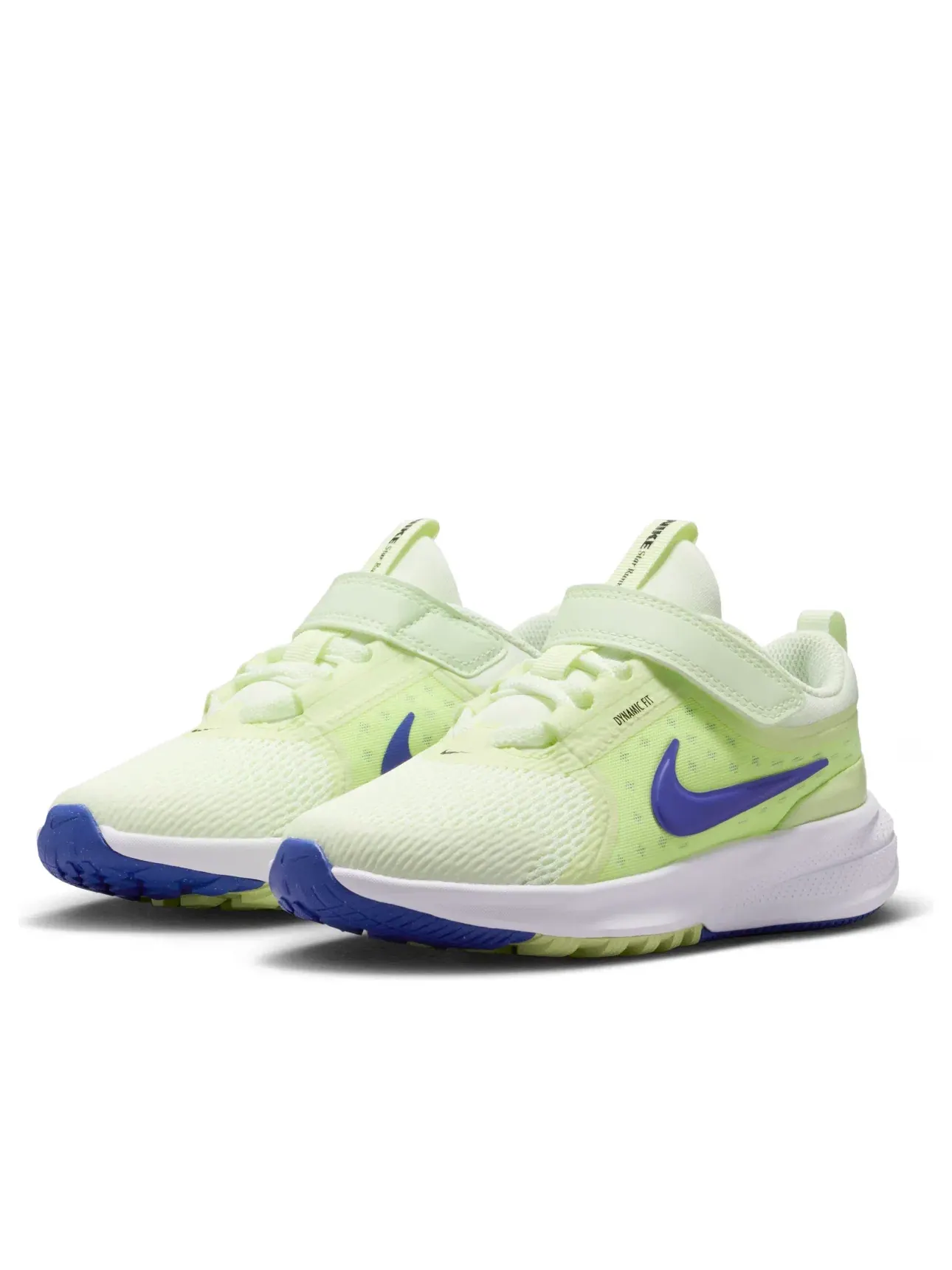 Детские кроссовки для бега с шнуровкой Star Runner 5 Nike — изображение 5 из 7, зеленый