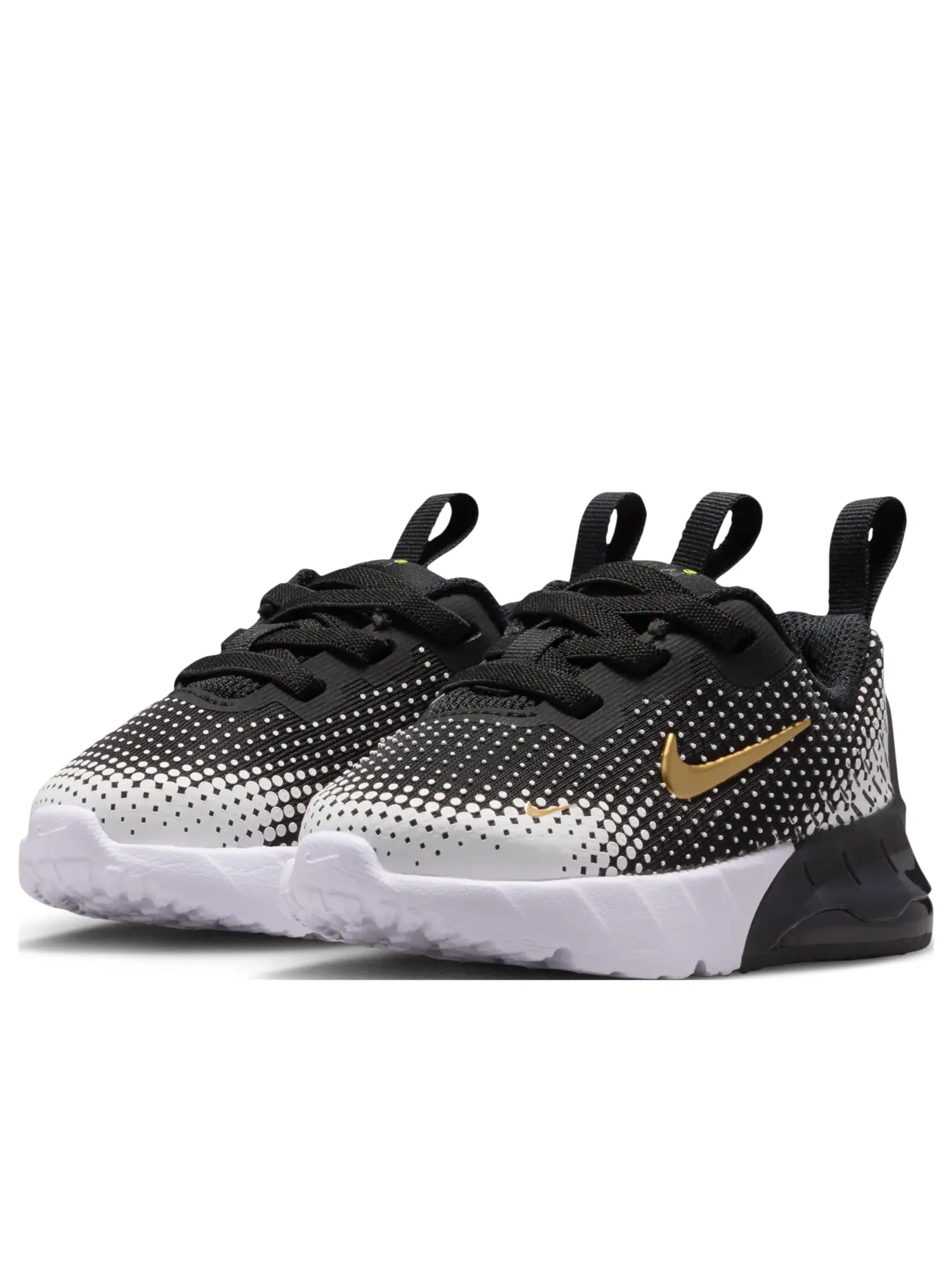 Кроссовки (TD) Nike Air Max Phoenix 'Black White Metallic Gold' — изображение 3 из 6, черный