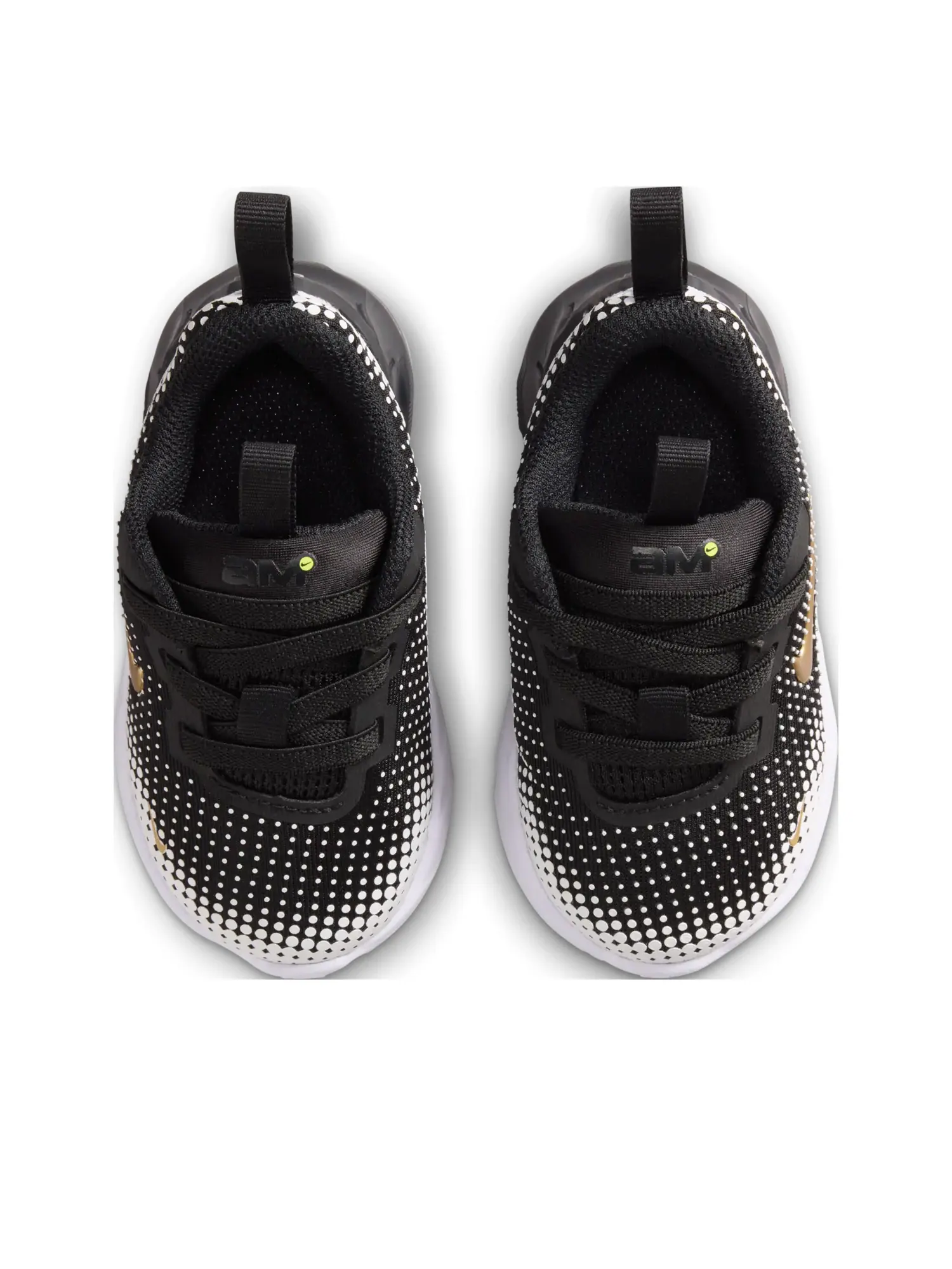 Кроссовки (TD) Nike Air Max Phoenix 'Black White Metallic Gold' — изображение 4 из 6, черный