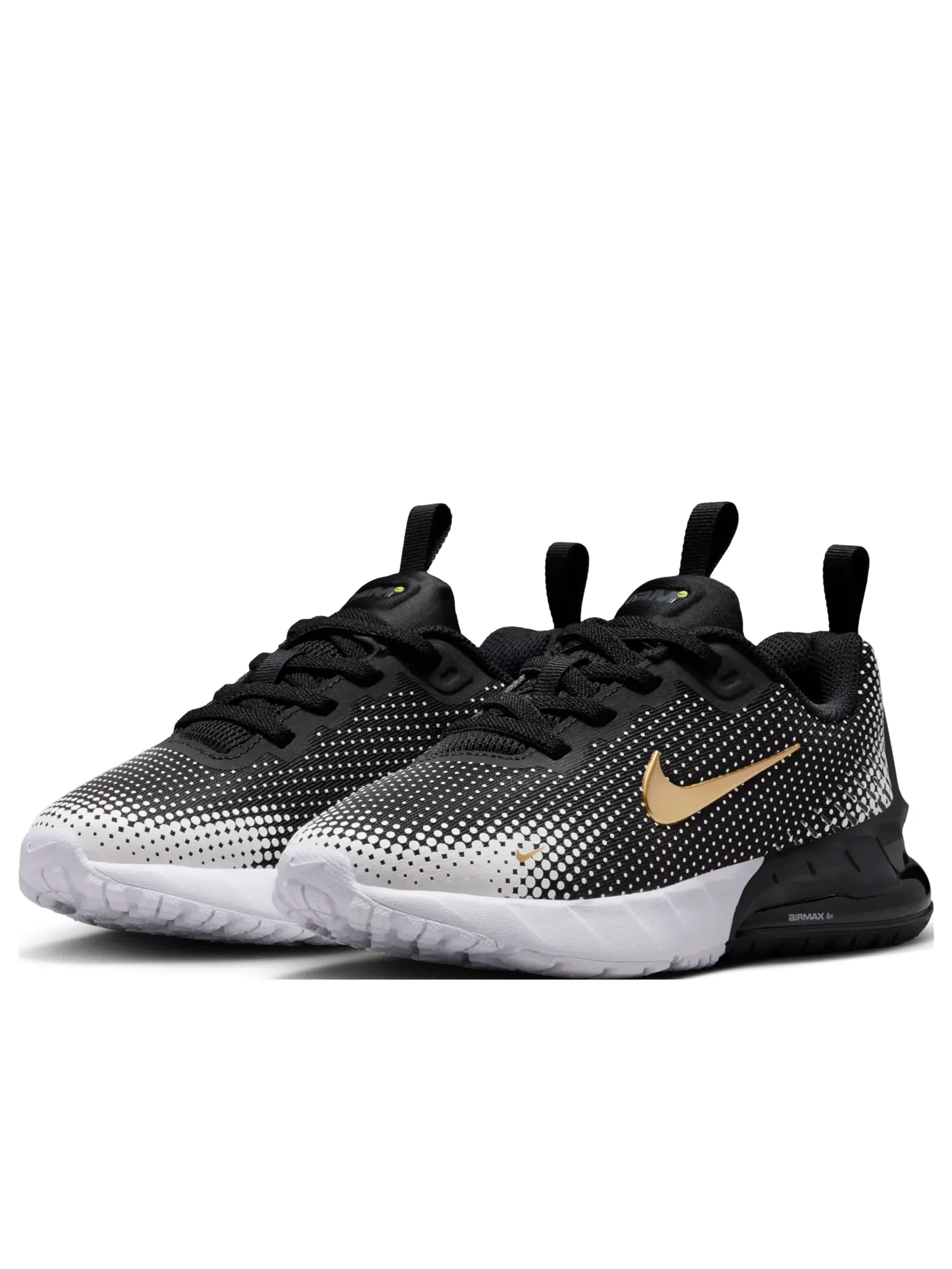 Кроссовки (PS) Nike Air Max Phoenix 'Black White Metallic Gold' — изображение 4 из 6, черный