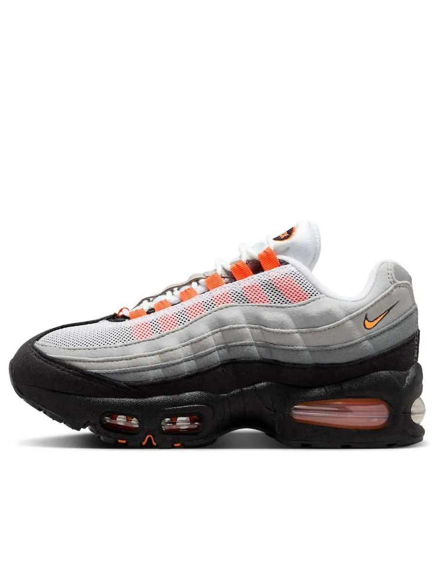 Кроссовки (GS) Nike Air Max 95 OG 'Bright Mandarin' 2025 — изображение 1 из 6, белый