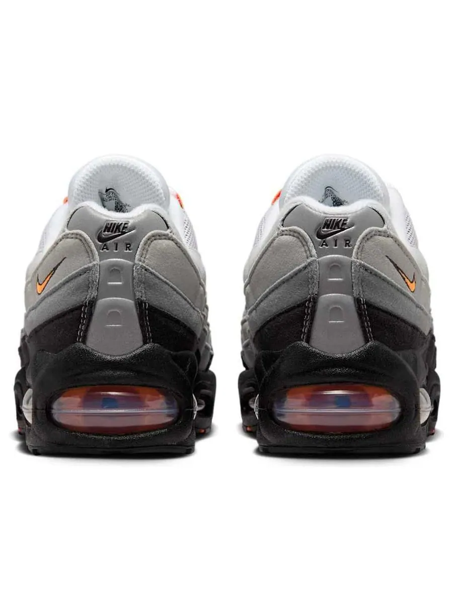 Кроссовки (GS) Nike Air Max 95 OG 'Bright Mandarin' 2025 — изображение 5 из 6, белый