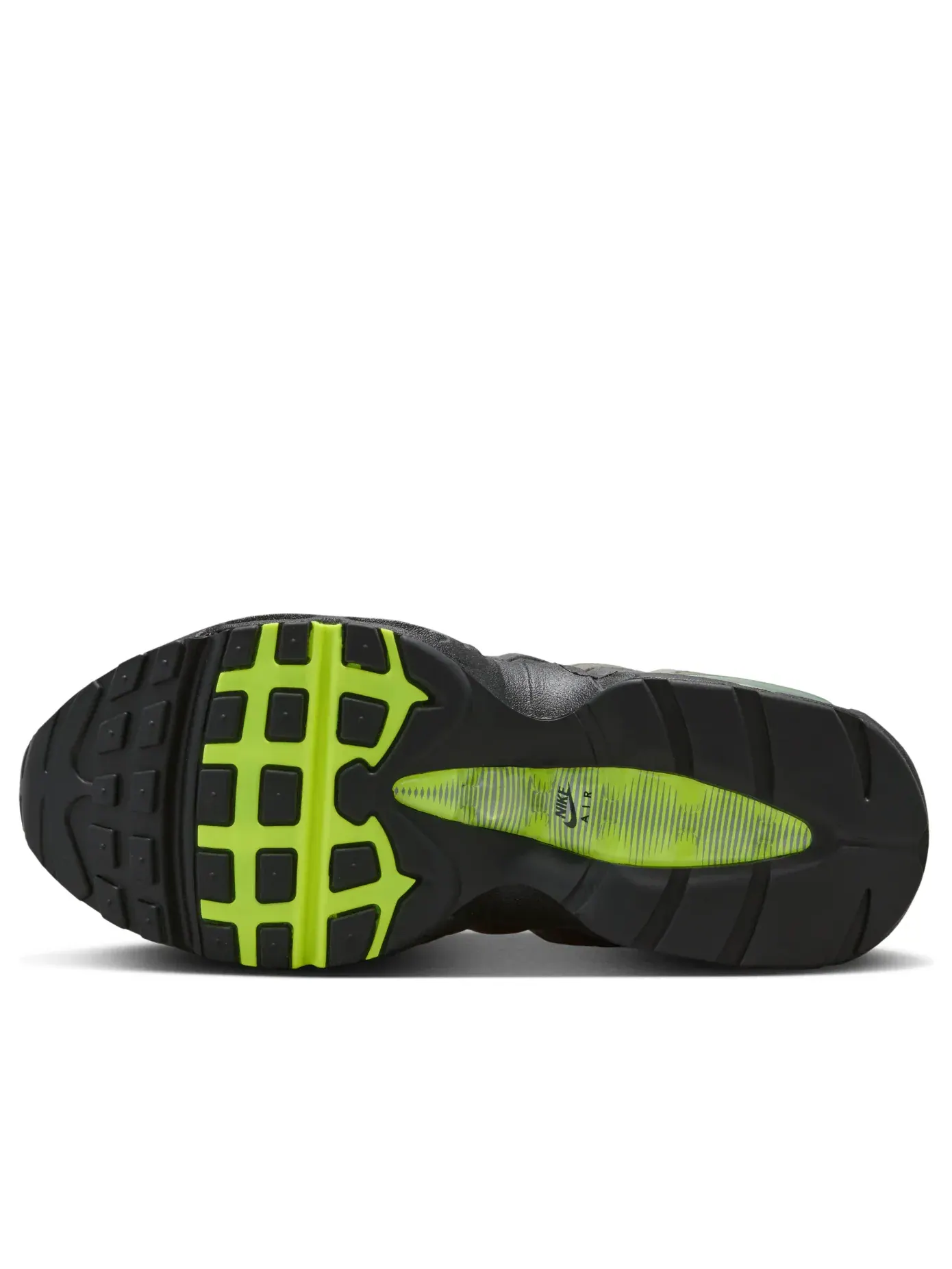 Кроссовки (GS) Nike Air Max 95 'Neon' — изображение 5 из 6, черный