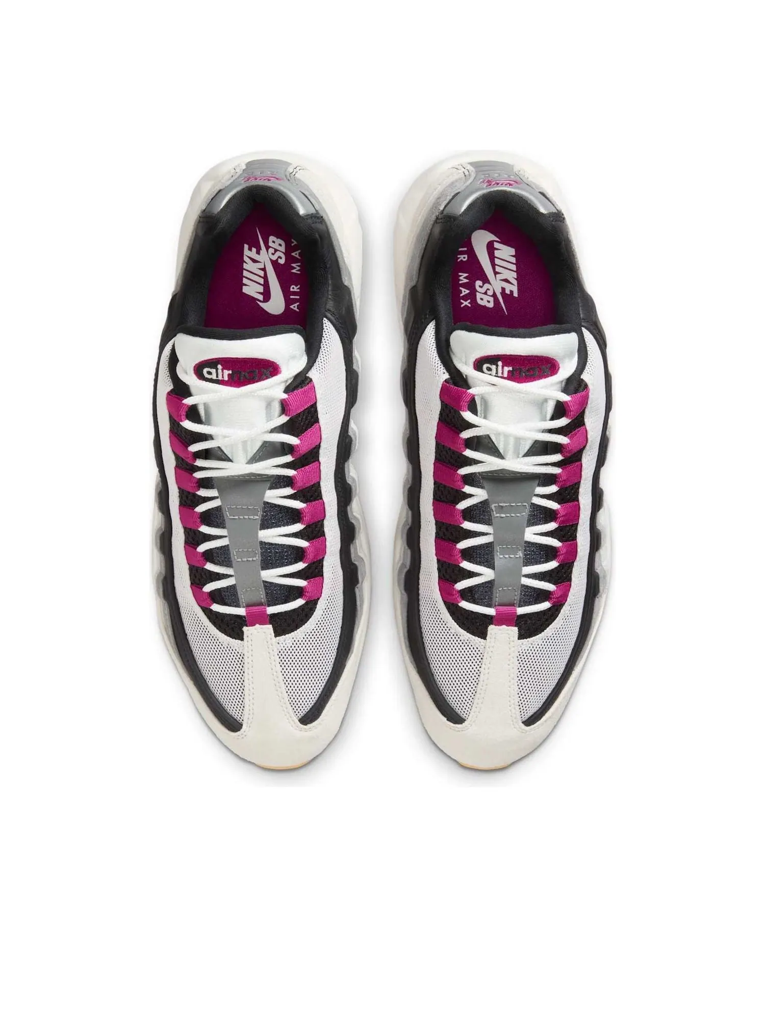 Кроссовки Nike SB Air Max 95 'Cactus Flower' — изображение 2 из 6, белый
